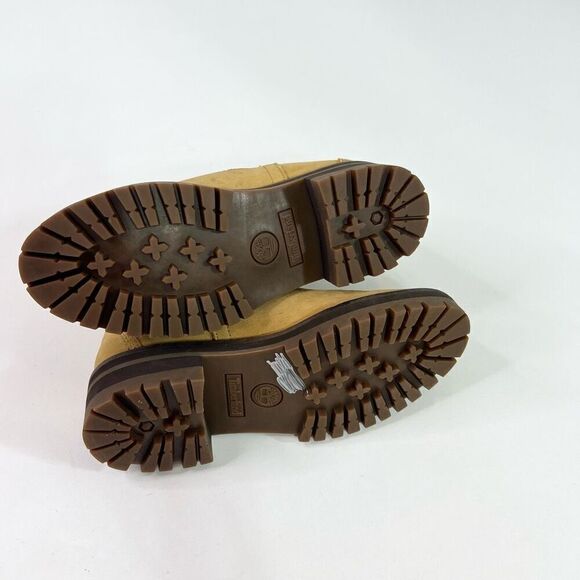 Timberland Boots Womens Size 8 Tan Suede Pull-On Chelsea - Picture 9 of 9